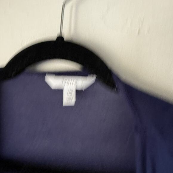 Invoire Cardigan Womens Large Long‎ Lightweight Open Front Duster Sweater - Picture 2 of 8